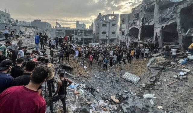 Israel attacked a refugee camp in Gaza, 33 Palestinians were martyred