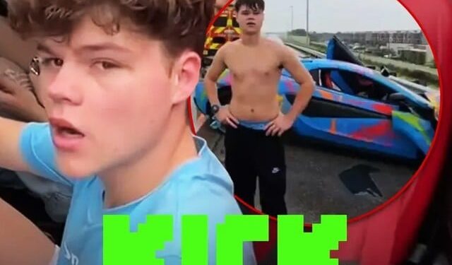 Jack Doherty, who crashed a car during a live stream, has been permanently banned by Cook