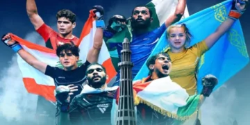 When will the MMA fights between Pakistan and India take place?