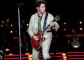 Singer Nick Jonas ran away from the stage during a concert