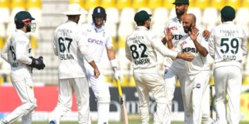 Second test; Pakistan got their first win on home ground after 3 years