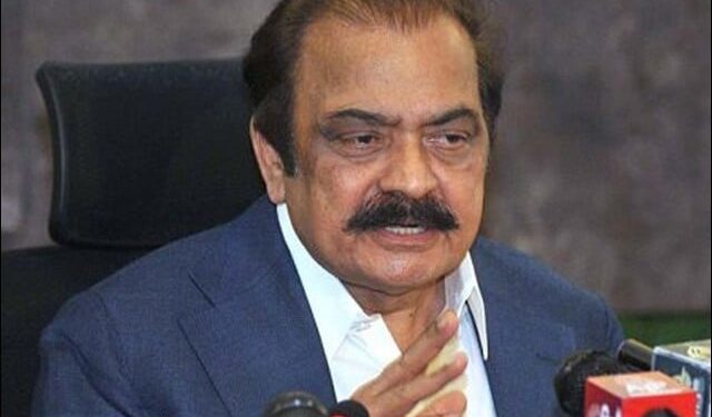 Rana Sanaullah Says PTI Founder’s Children Not Visiting Pakistan Is Not Surprising