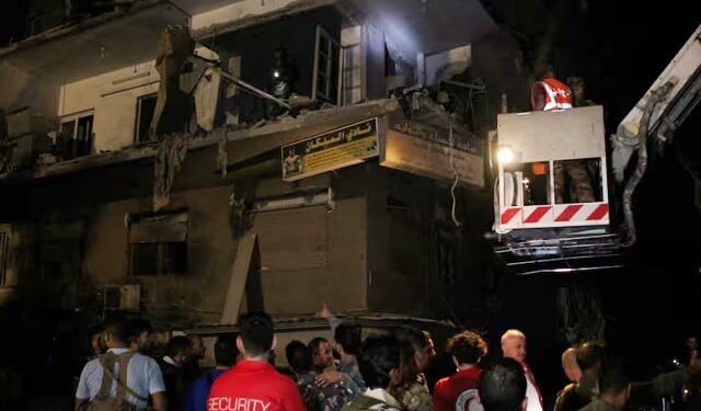 Israeli attack on a residential building in Damascus, the capital of Syria, 7 people were killed and 11 injured