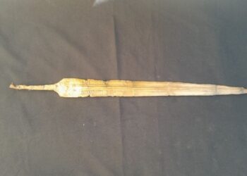 An ancient sword of the era of Hazrat Musa was discovered in Egypt