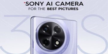 CAMON 30S: Equipped with Sony AI camera for exceptional photography experience