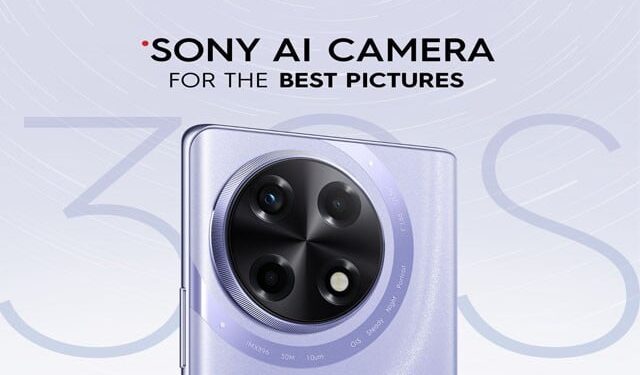 CAMON 30S: Equipped with Sony AI camera for exceptional photography experience