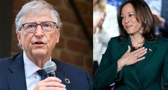 Bill Gates donates $50 million to Kamala Harris campaign