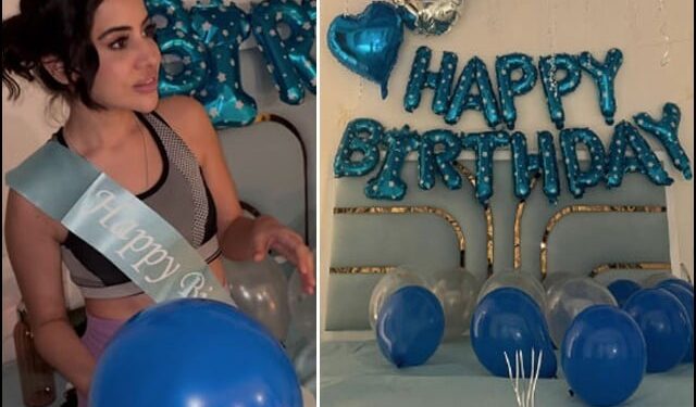 Urfi Javed's unique post goes viral on his birthday