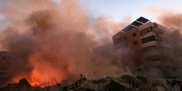 Lebanon; Hamas Commander-in-Chief, along with 2 daughters, were martyred in the Israeli attack on the refugee camp