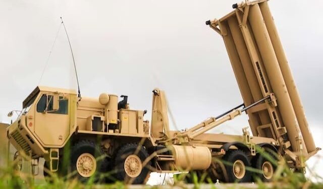 The latest American missile defense system "THAAD" installed in Israel