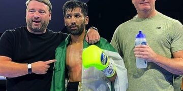 Another success of Pakistan's top professional boxer Muhammad Wasim in professional boxing