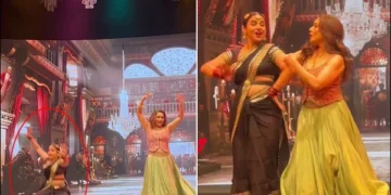 Vidya Balan fell on stage while dancing