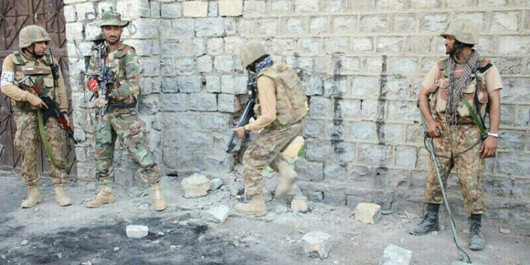 Infiltration attempt failed in North Waziristan, 6 militants killed