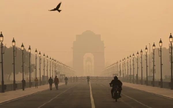 Air quality in New Delhi surprisingly affected by fireworks on Diwali