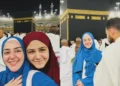 Shazeal Shoukat performs Umrah