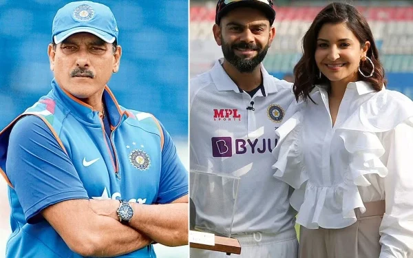 Whose girlfriend did Kohli take with him on his tour of Australia 10 years ago?