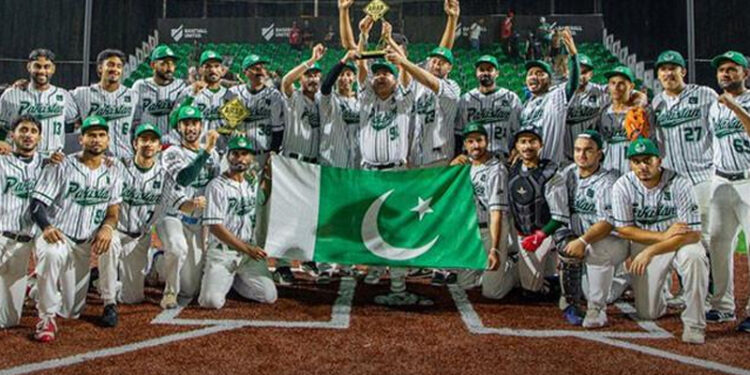 Pakistan became the champion of the United Arab Classic of Baseball