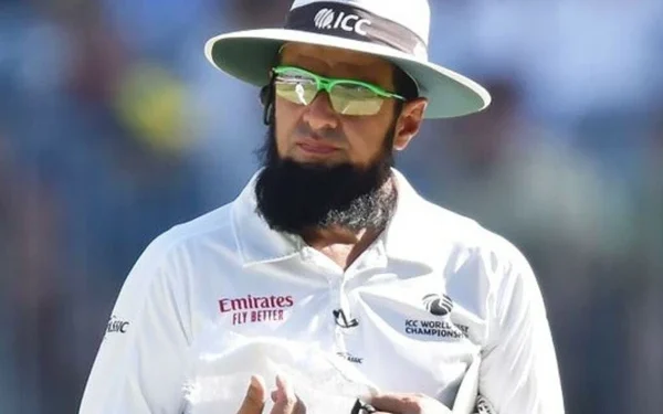 How did Aleem Dar play an important role in Pakistan's win against England?