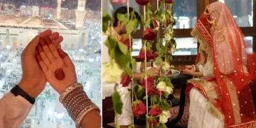 Indian actress's marriage in Medina, photos viral