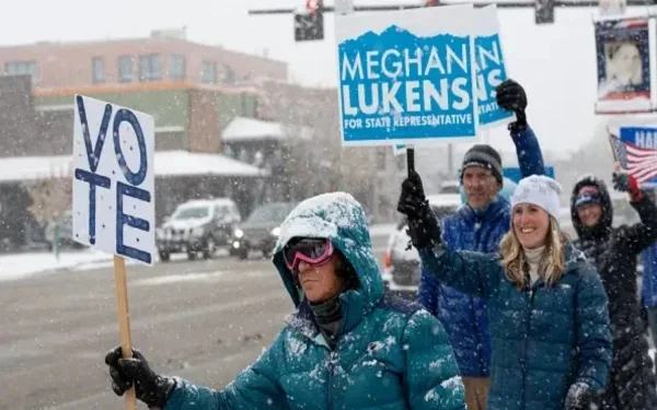 US elections, snowfall in some states, polling process continues