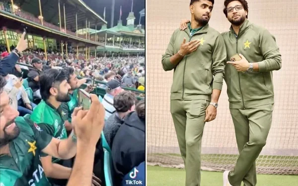 Friend Imam-ul-Haq steps in after Babar Azam mocked by fan