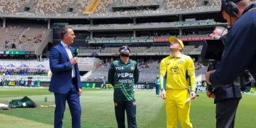 Third ODI; Pakistan won the toss and decided to field against Australia
