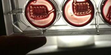 Bone-binding material made from blood