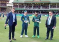 Second T20; Australia wins toss and decides to bat first against Pakistan