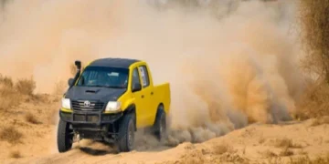 The 9th Thal Desert Jeep Rally was won by Asif Fazal Chaudhry