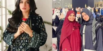 Actress Laiba Khan achieved the happiness of Umrah