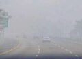 Fog and smog, motorways closed at various places in Punjab
