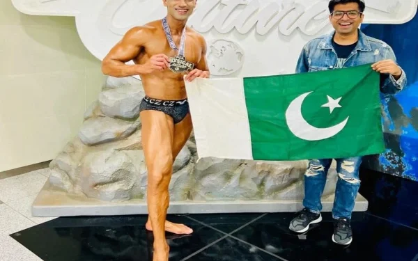 Jamal Saud returns home after making Pakistan famous at Muscle Mania Universe Championship