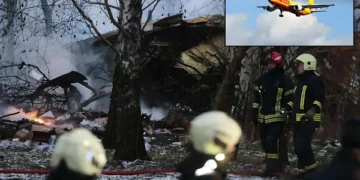 DHL cargo plane crashes into two-story house in Lithuania