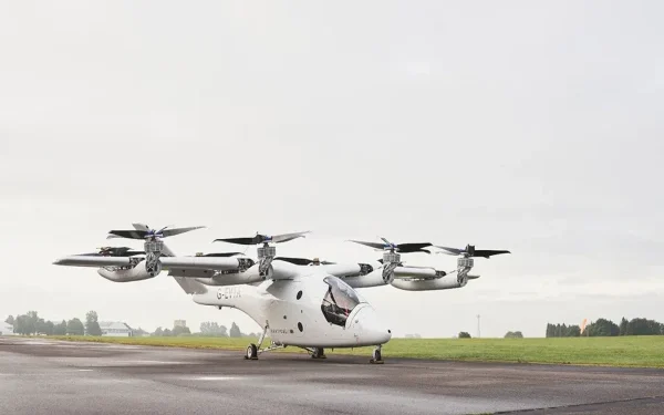 British company's air taxi trial