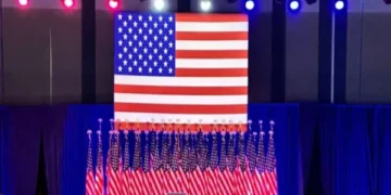 Donald Trump made arrangements to watch the election results