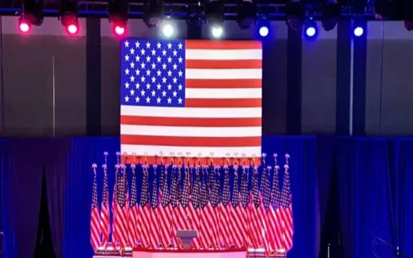 Donald Trump made arrangements to watch the election results