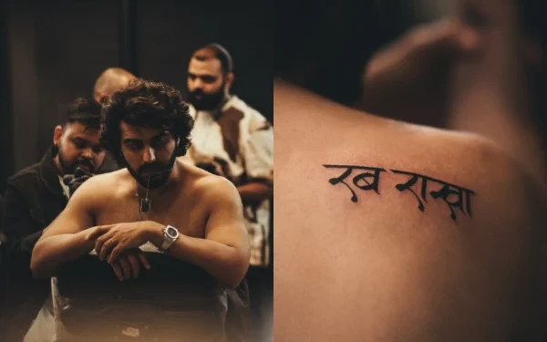 What is the meaning of Arjun Kapoor's new tattoo? Photo goes viral