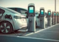 Decision to set up charging stations for electric vehicles on motorways