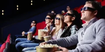 What changes occur in the human brain during movie watching?