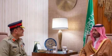 Army Chief meets Saudi Crown Prince, thanked for cooperation with Pakistan