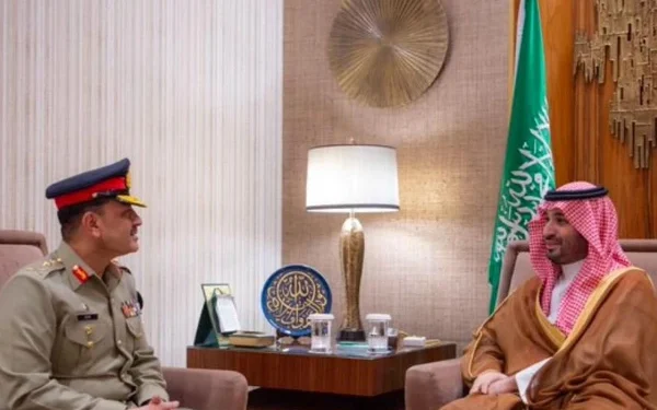 Army Chief meets Saudi Crown Prince, thanked for cooperation with Pakistan
