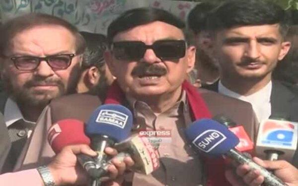 I want negotiations, a solution to be found and Imran Khan to be released, Sheikh Rasheed