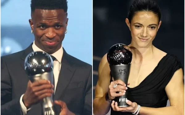 FIFA Awards 2024, Best Footballer Award goes to Brazil's Vinicius Junior