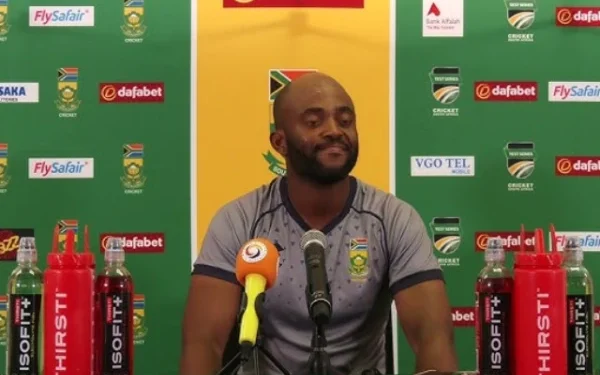South African captain Bavuma hid in the toilet in the closing moments
