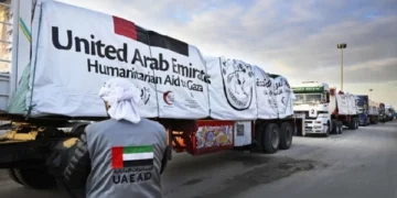 Three convoys carrying UAE aid entered Gaza last week