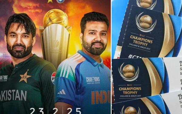 Champions Trophy; Online registration for ticket sales begins