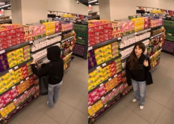 CCTV video of Saira Yousuf stealing from a supermarket goes viral