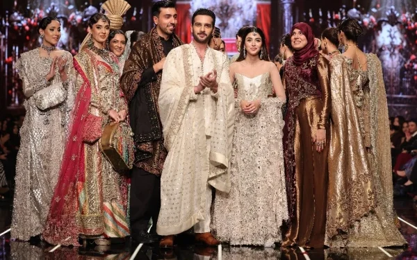 Three-day colorful bridal show in Lahore comes to an end