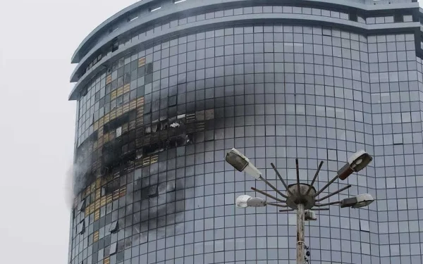 9/11-style drone attack on building in Russia