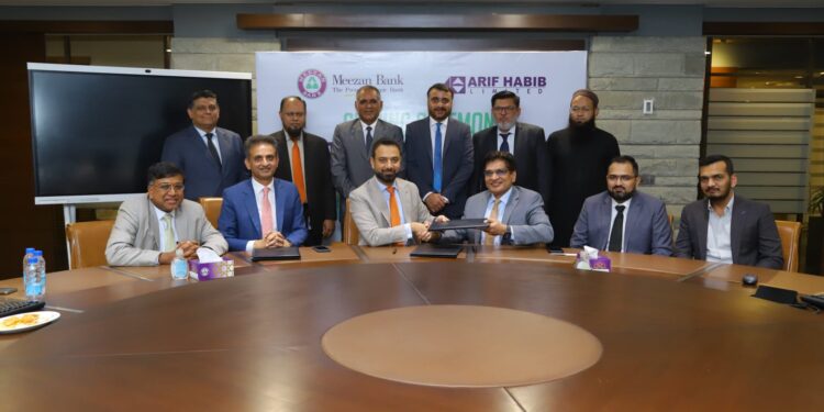 Meezan Bank and Arif Habib Limited Launch Instant Top-up Service for Investors